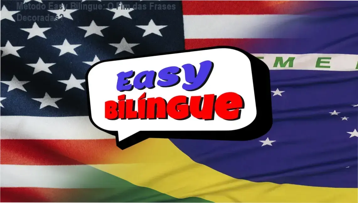 Interface de aprendizado do Método Easy Bilíngue de Vincent W. Grimmer demonstrando o foco em comunicação prática