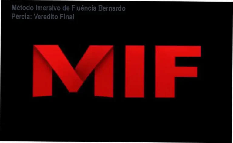 Método Imersivo de Fluência Bernardo Pércia: Veredito Final