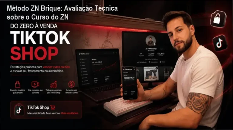 Interface de um celular exibindo vídeos virais do TikTok para estratégia de vendas de afiliados