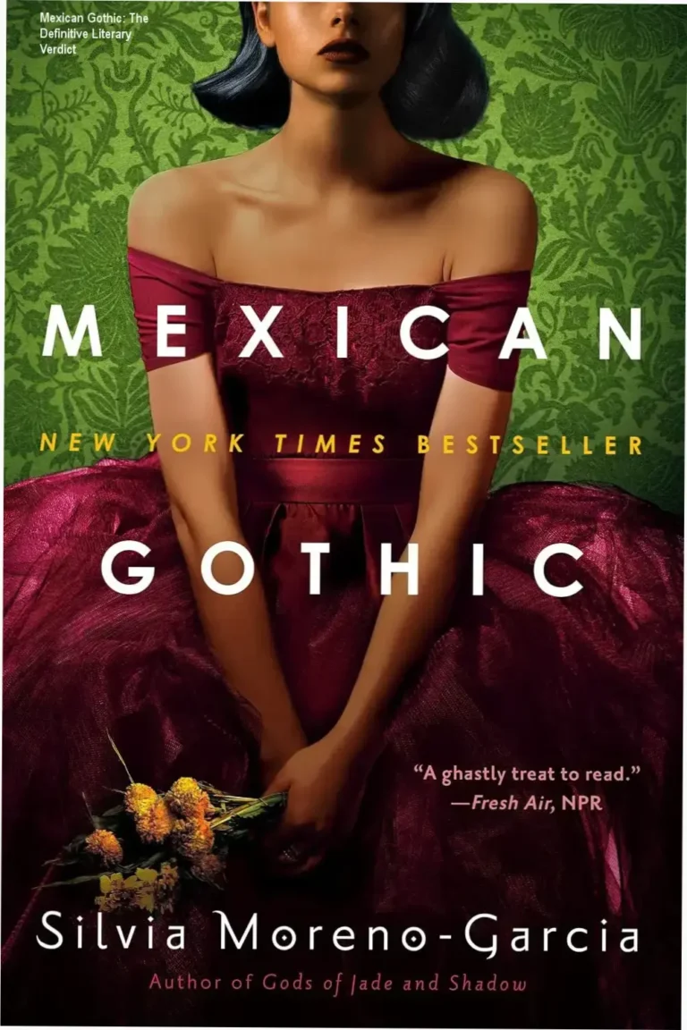 Mexican Gothic ebook cover featuring dark atmospheric gothic elements