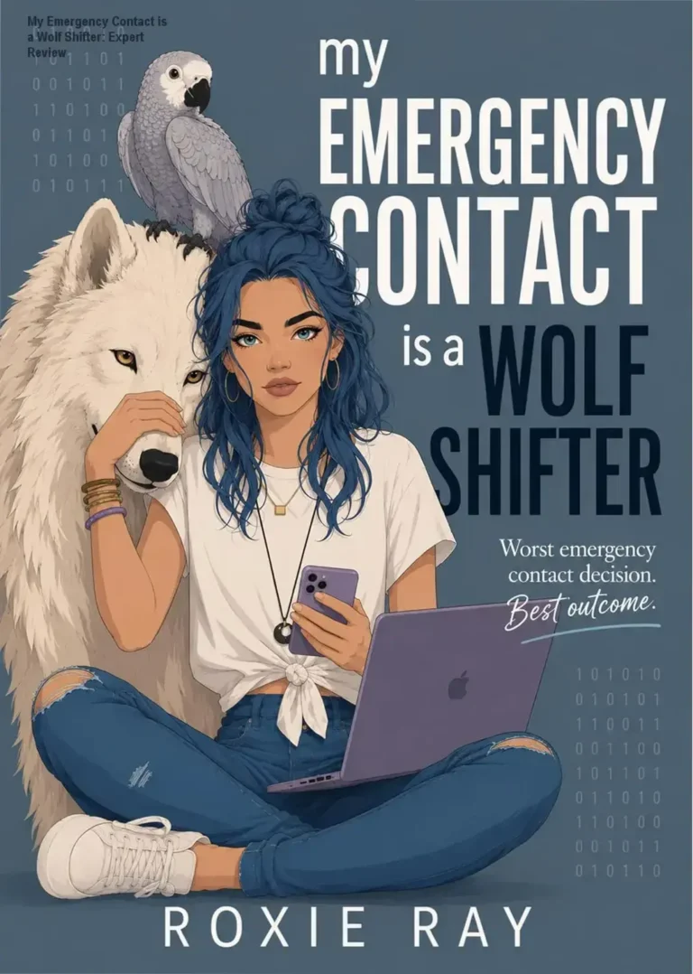 My Emergency Contact is a Wolf Shifter ebook cover featuring Roxie Ray's paranormal romance novel