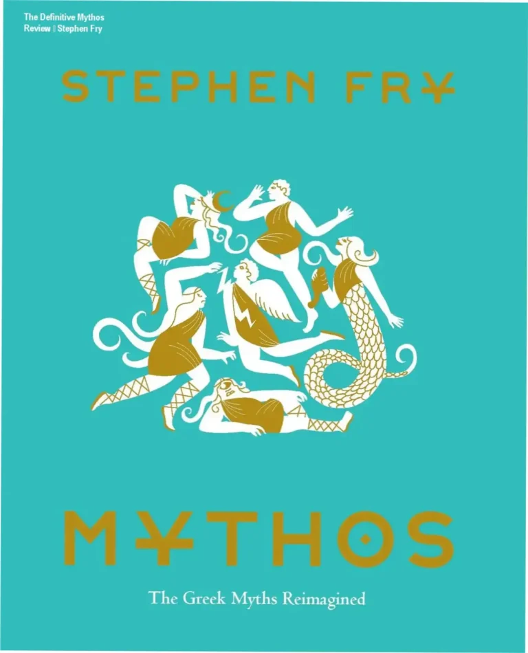 Cover of Mythos Greek mythology book by Stephen Fry