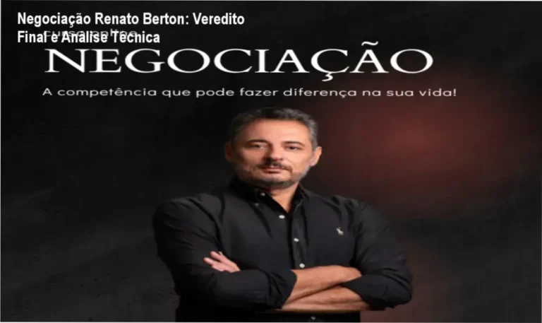 Curso Negociação Renato Berton: visão interna da metodologia e workbook interativo