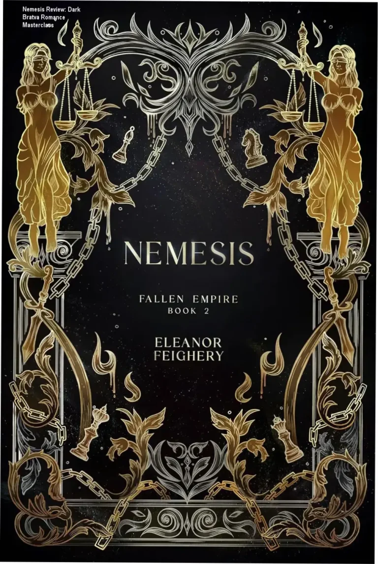Nemesis by Eleanor Feighery Kindle edition cover featuring dark Bratva romance aesthetic
