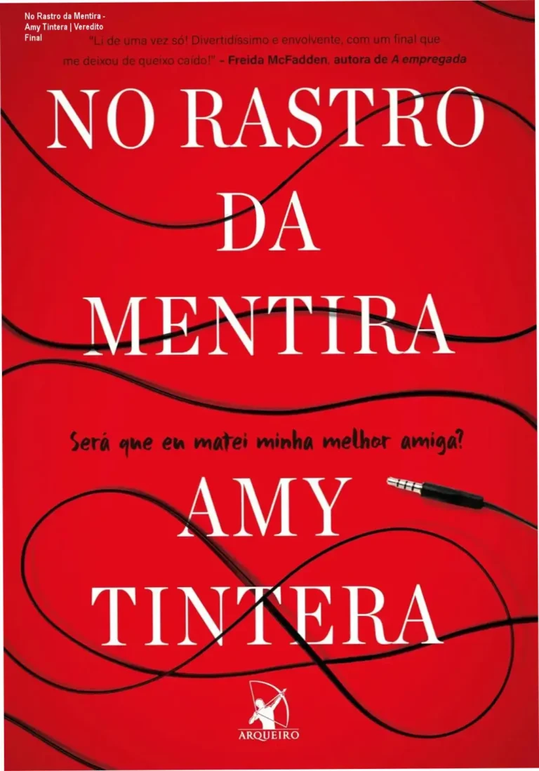Capa do livro No Rastro da Mentira de Amy Tintera em formato digital
