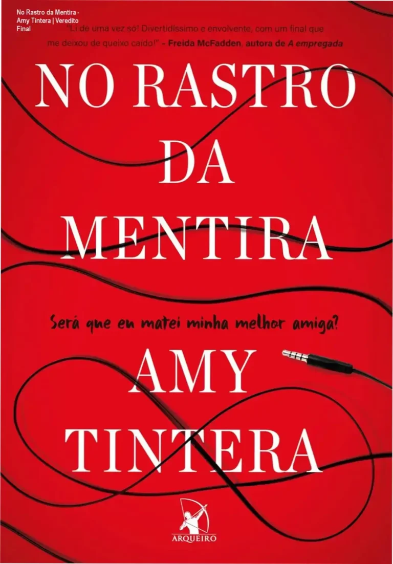 Capa do livro No Rastro da Mentira de Amy Tintera em formato digital