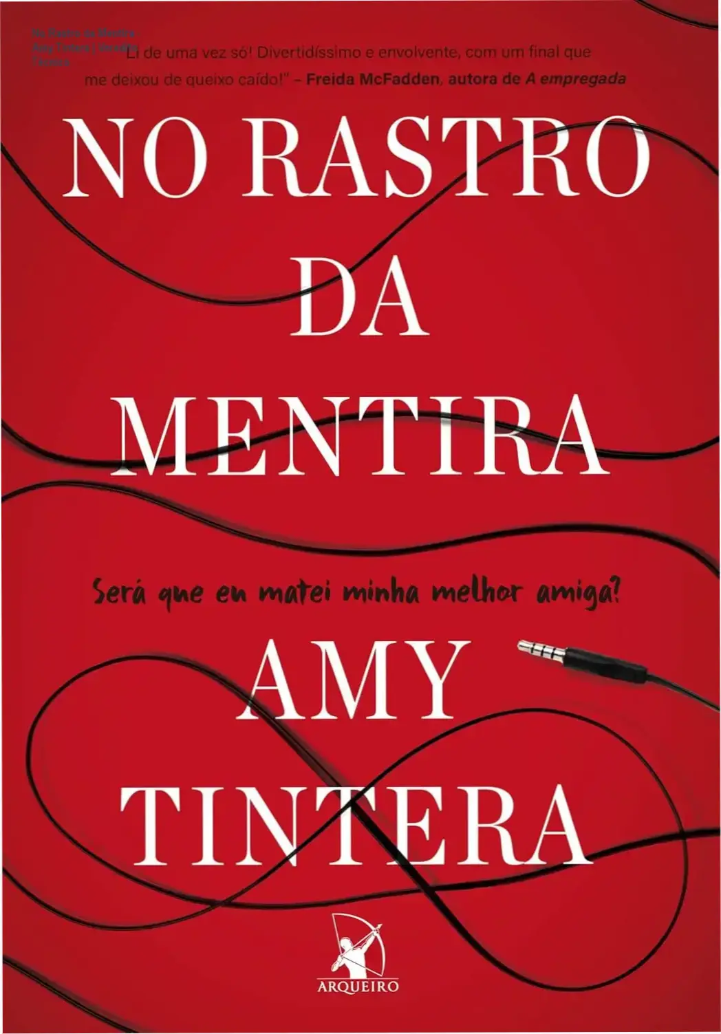 Capa do ebook No Rastro da Mentira de Amy Tintera em dispositivo digital