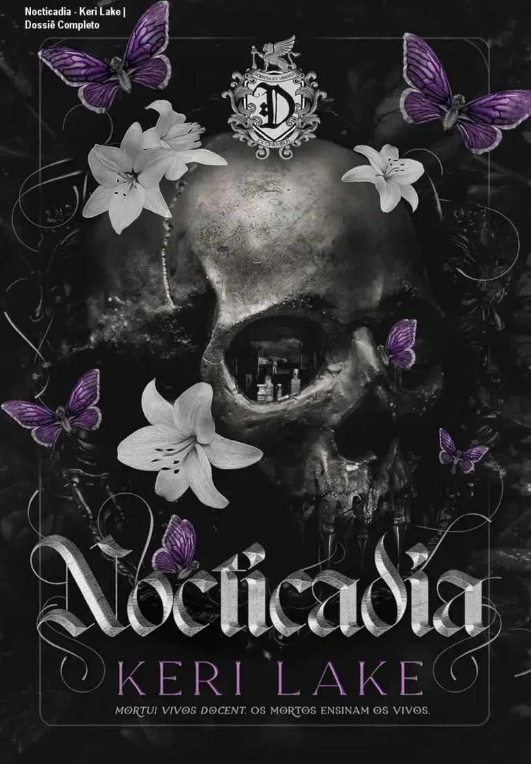 Capa do eBook Nocticadia de Keri Lake em um ambiente de romance dark gótico