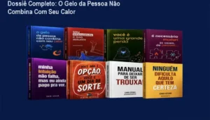 Capa dos e-books do combo O Gelo da Pessoa Não Combina Com Seu Calor de Caio César da Silva