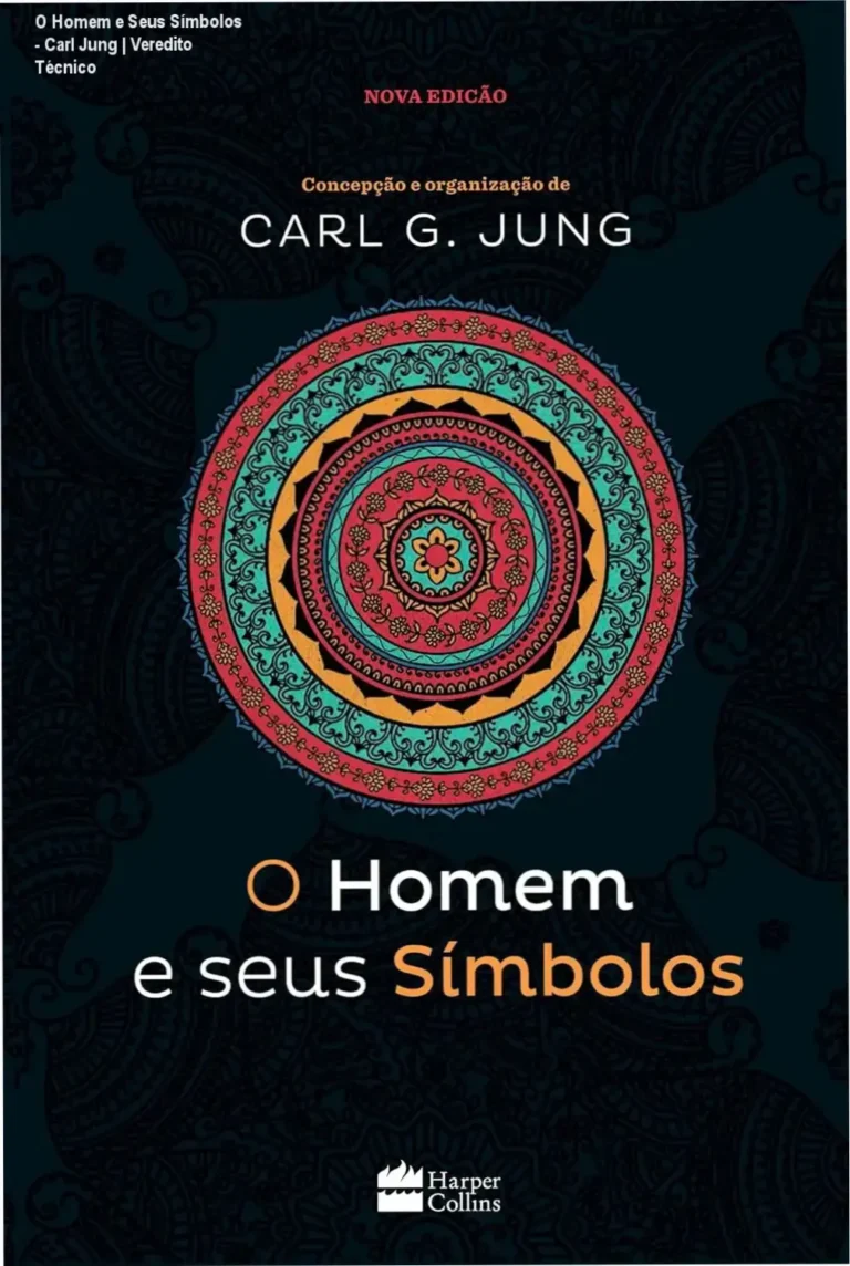 Capa do livro O Homem e Seus Símbolos de Carl G. Jung sobre a psicologia do inconsciente