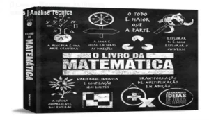 Capa dura do livro O Livro da Matemática: As Grandes Ideias de Todos os Tempos da Editora Globo Livros em fundo neutro