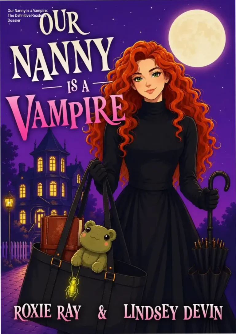 Digital cover of the ebook Our Nanny is a Vampire by Lindsey Devin and Roxie Ray
