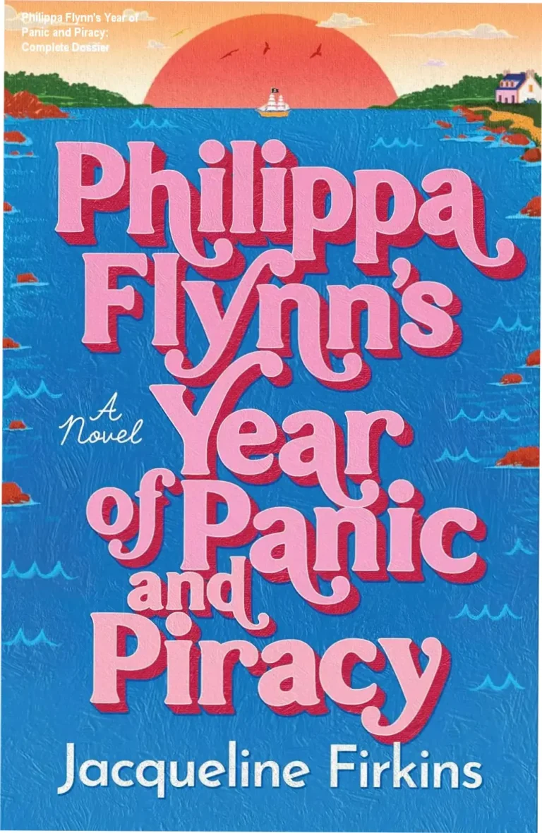 Digital cover of Philippa Flynn's Year of Panic and Piracy novel by Jacqueline Firkins