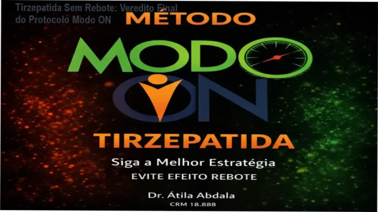 Dr. Átila Abdala apresentando o Protocolo Modo ON para evitar o efeito rebote da Tirzepatida