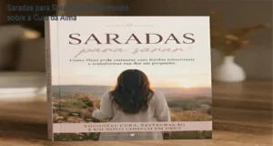 Visão interna do eBook Saradas para Sarar demonstrando o método de cura emocional bíblica