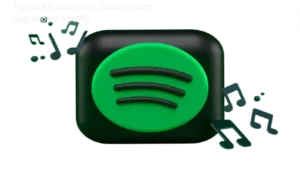 Visão interna do funcionamento dos seguidores da Agência Followgram no Spotify