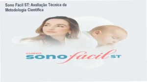 Bebê dormindo tranquilamente representando o método de sono infantil do curso Sono Fácil ST