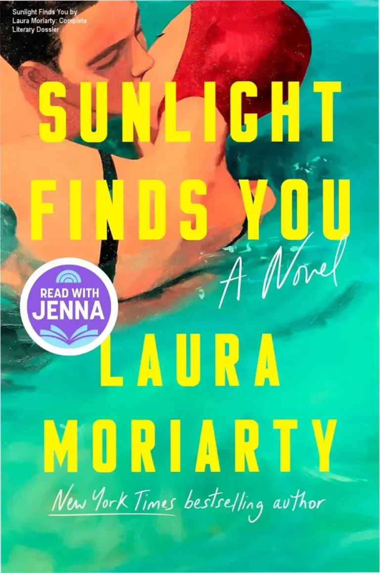 Cover of the novel Sunlight Finds You by Laura Moriarty reflecting a 1950s Florida atmosphere