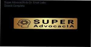 Interface e bastidores da plataforma Super AdvocacIA de Dr. Erick Leão em funcionamento