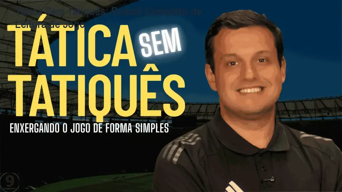 Infográfico demonstrando a análise de posicionamento tático no futebol moderno