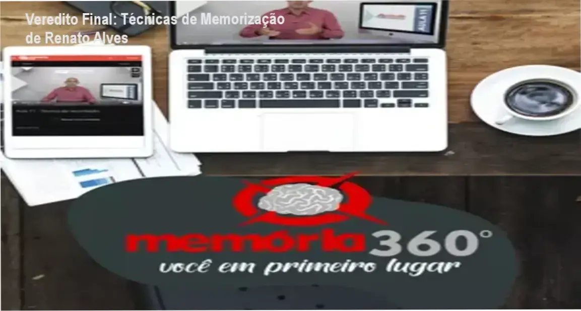 Representação visual das técnicas de memorização e leitura dinâmica de Renato Alves para estudantes