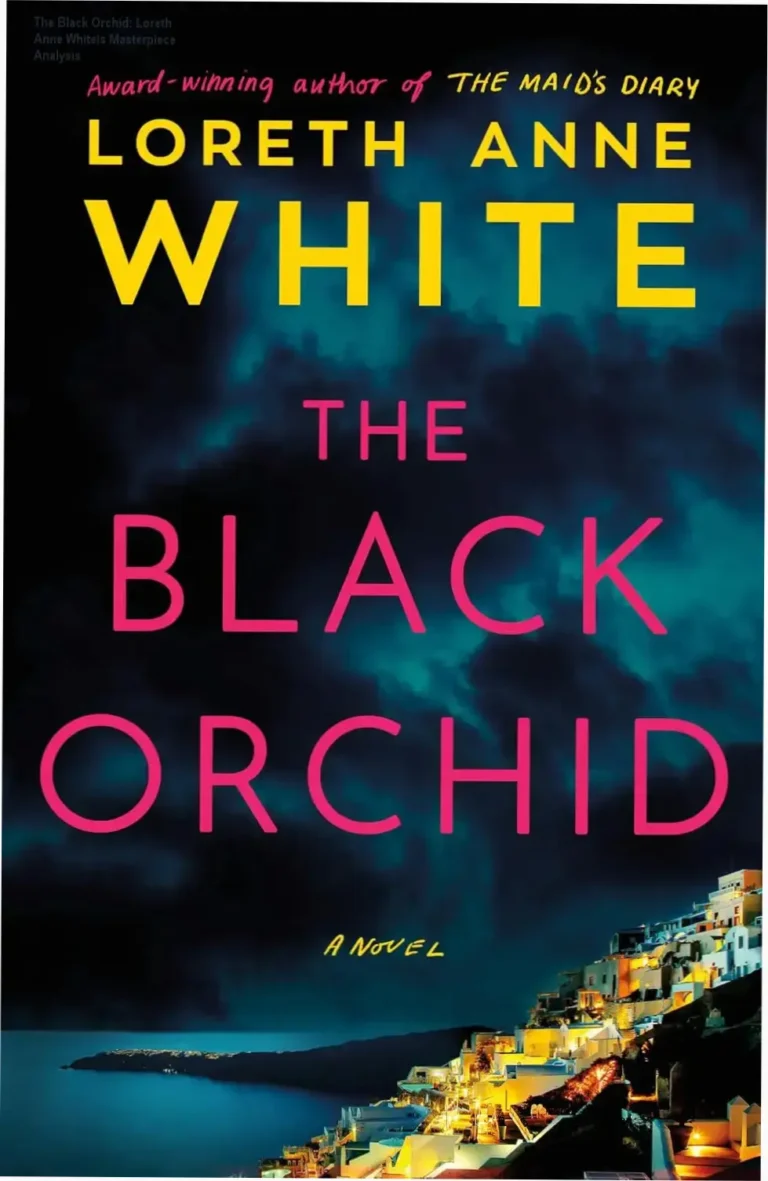 The Black Orchid novel by Loreth Anne White, a true crime-inspired mystery thriller ebook