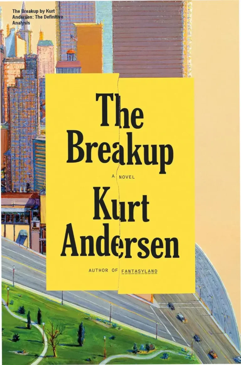 Cover of the novel The Breakup by Kurt Andersen exploring a divided future USA