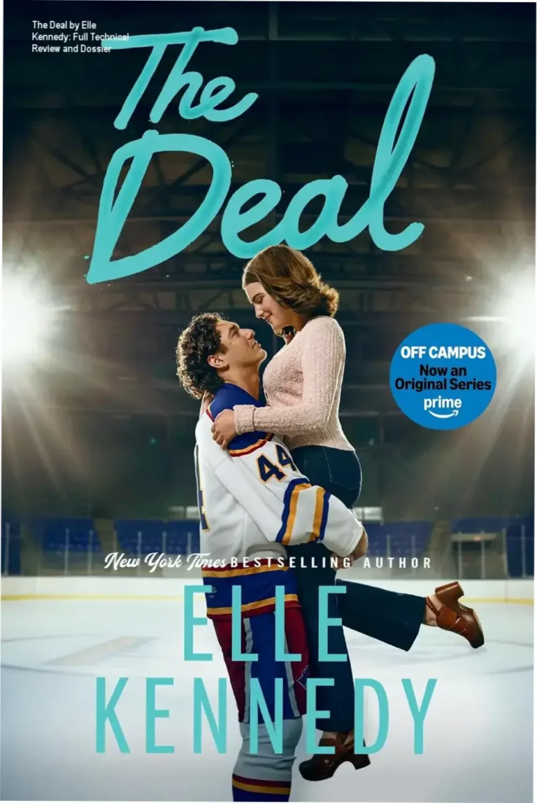 Digital Kindle edition cover of The Deal by Elle Kennedy featuring romantic contemporary themes