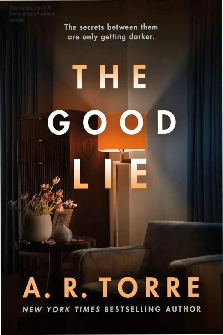 Kindle edition cover of The Good Lie by A.R. Torre, a psychological thriller featuring the Bloody Heart Killer investigation.