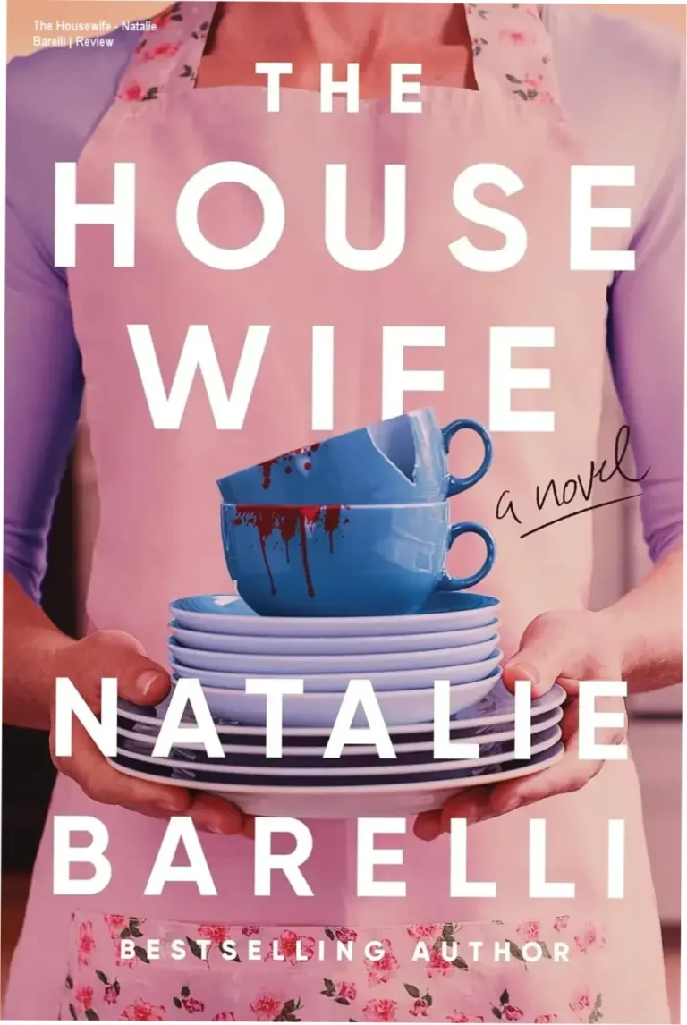 The Housewife by Natalie Barelli Kindle edition cover showing psychological thriller novel
