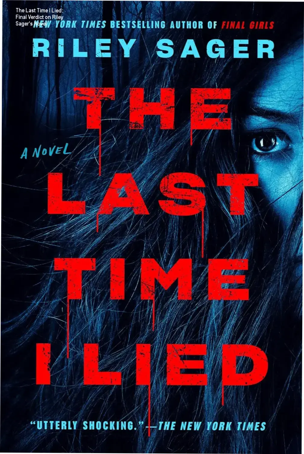 Cover of The Last Time I Lied by Riley Sager featuring mystery elements