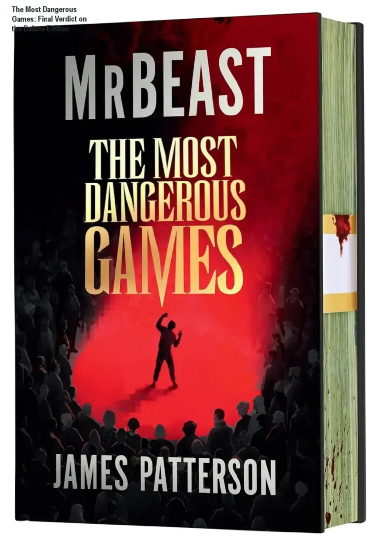 Deluxe Limited Edition cover of The Most Dangerous Games by MrBeast and James Patterson