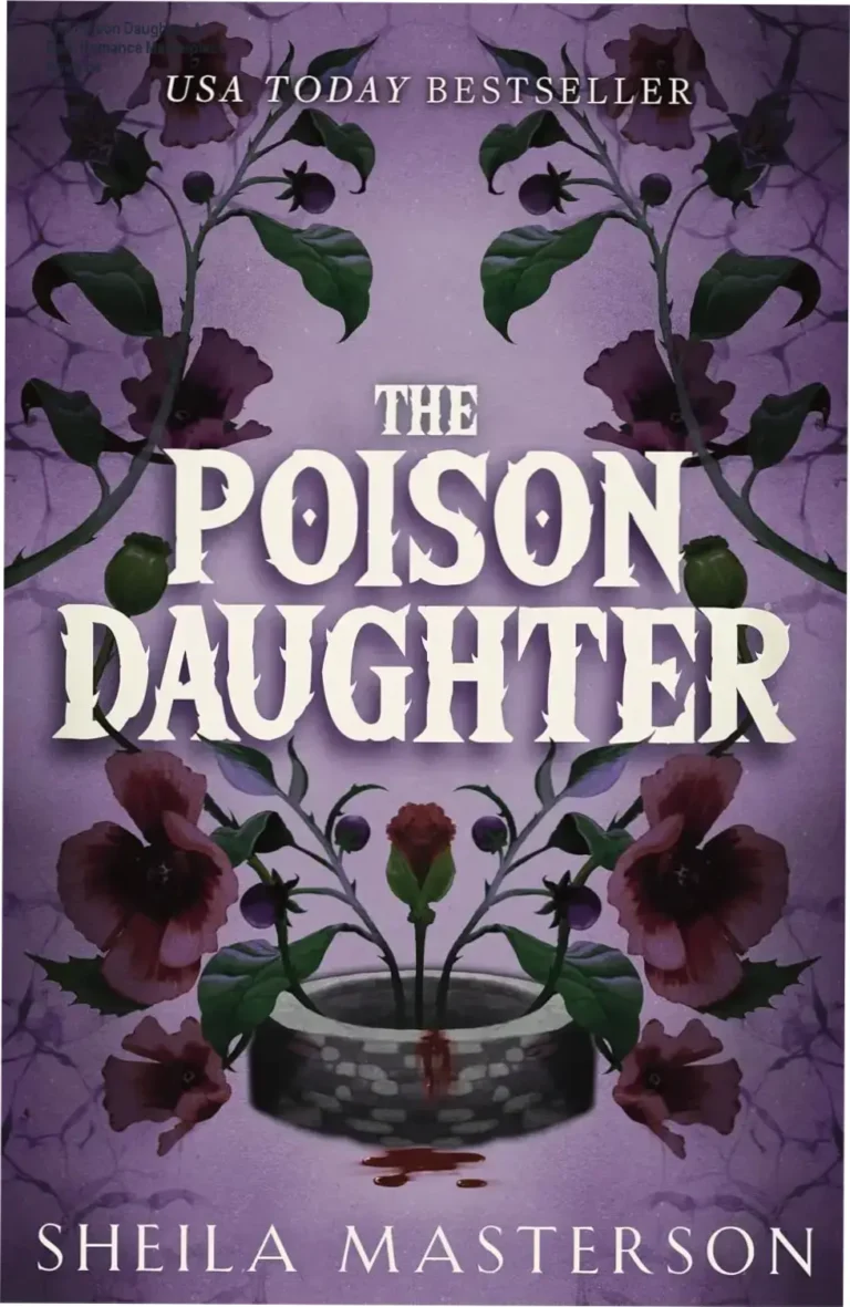 The Poison Daughter by Sheila Masterson Kindle edition book cover featuring dark fantasy aesthetics