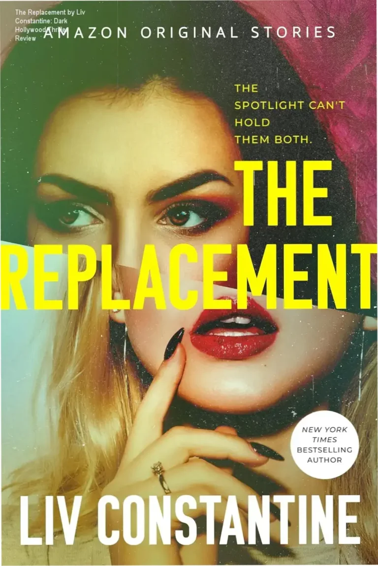 Kindle edition cover of The Replacement by Liv Constantine, a short psychological thriller about Hollywood fame and betrayal