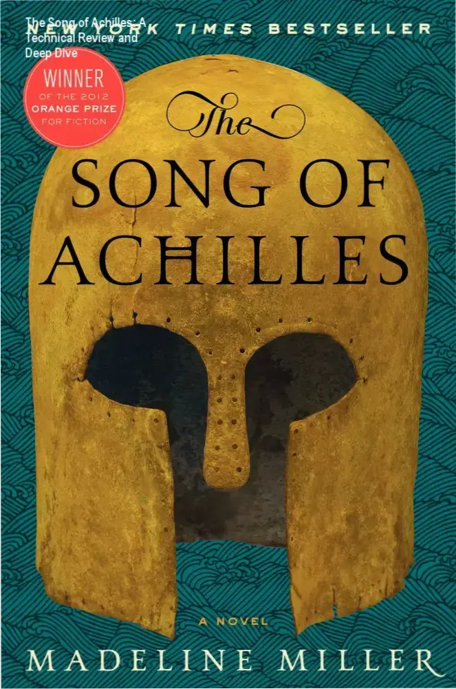 The Song of Achilles by Madeline Miller ebook edition showing the cover art