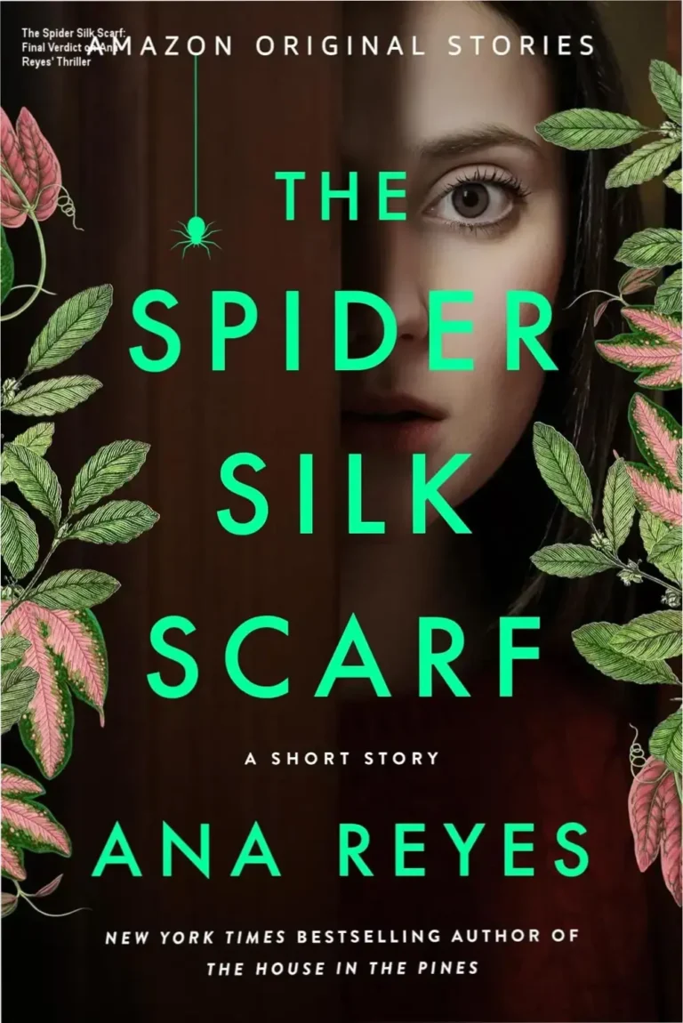 Digital cover of The Spider Silk Scarf ebook by Ana Reyes showcasing mystery themes