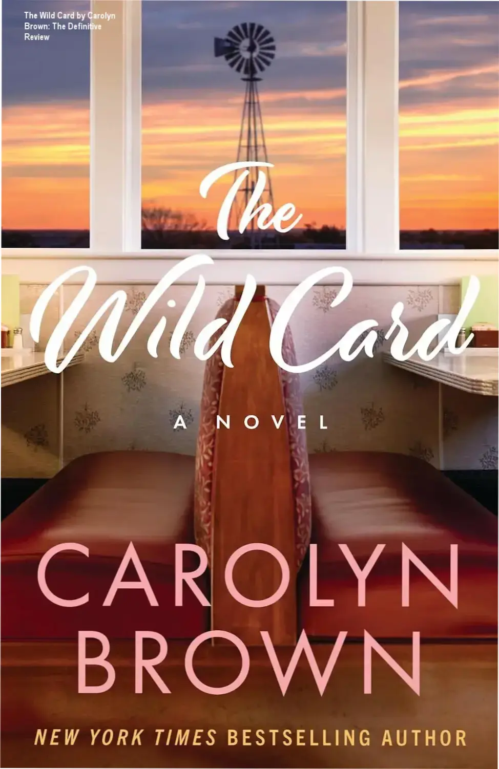 The Wild Card novel by Carolyn Brown ebook cover and romance theme
