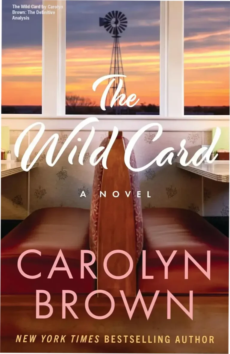 E-book cover of The Wild Card by Carolyn Brown featuring a romantic Texas setting