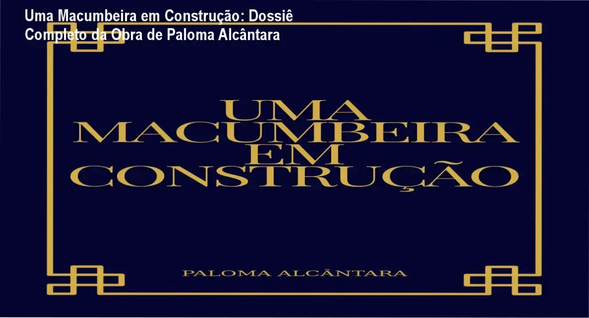 Capa do e-book Uma Macumbeira em Construção ao lado dos três bônus inclusos: banhos de ervas, Umbanda descomplicada e glossário ABC da Macumba