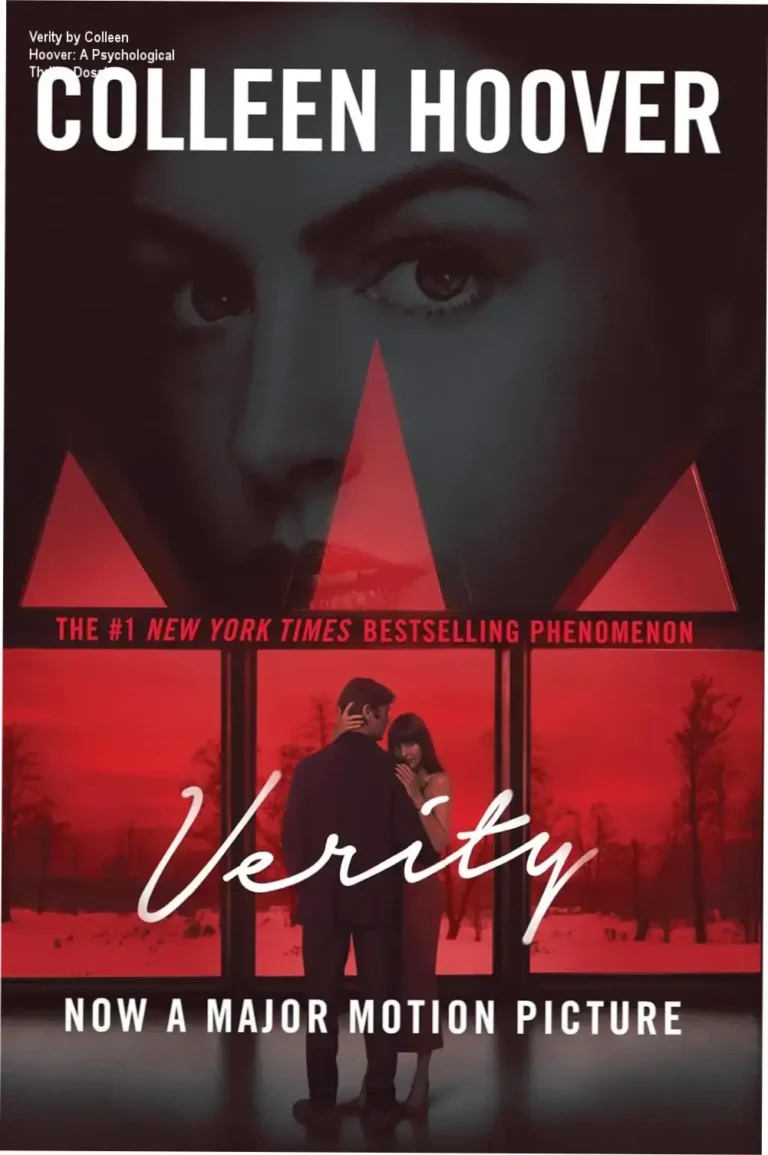 Cover of Verity by Colleen Hoover Kindle Edition psychological thriller