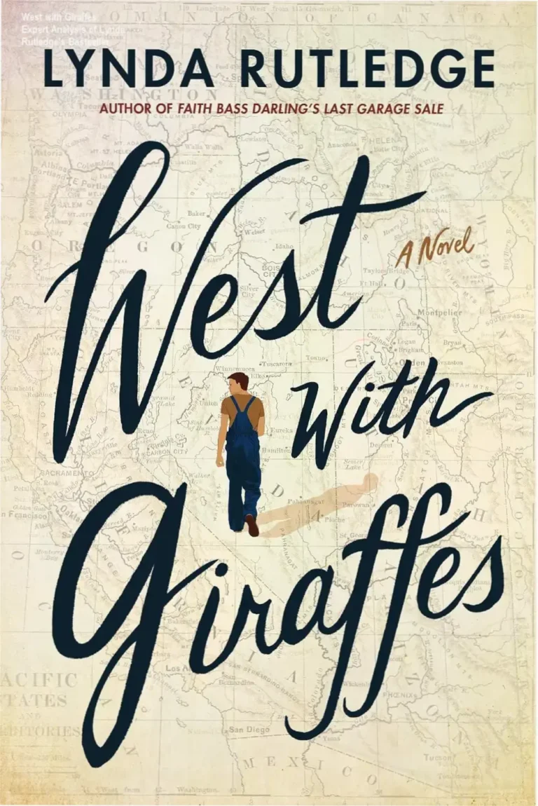Cover of West with Giraffes Kindle edition showing giraffe silhouette against sunset sky