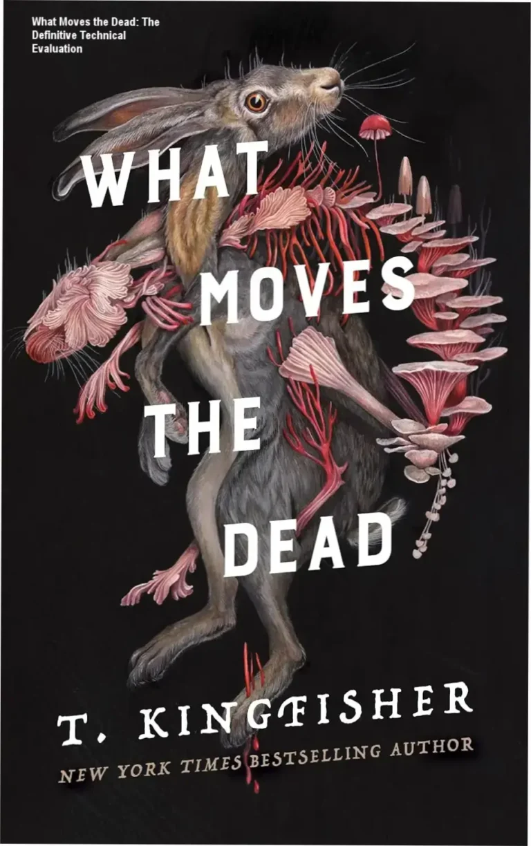 Cover of What Moves the Dead by T. Kingfisher featuring gothic atmospheric elements