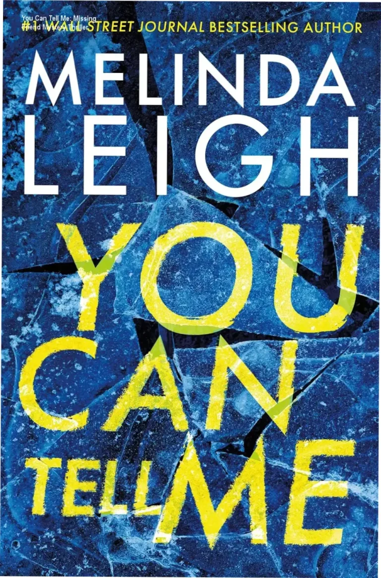 Cover of You Can Tell Me by Melinda Leigh featuring Olivia Cruz mystery thriller