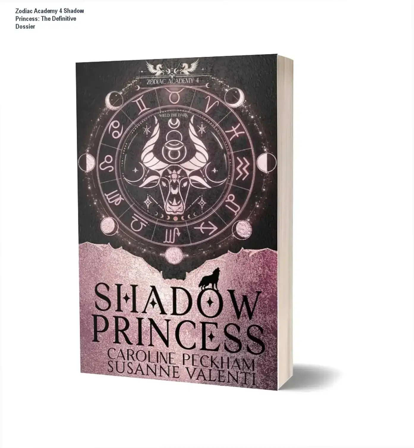 Cover of Zodiac Academy 4 Shadow Princess showcasing dark academia aesthetics