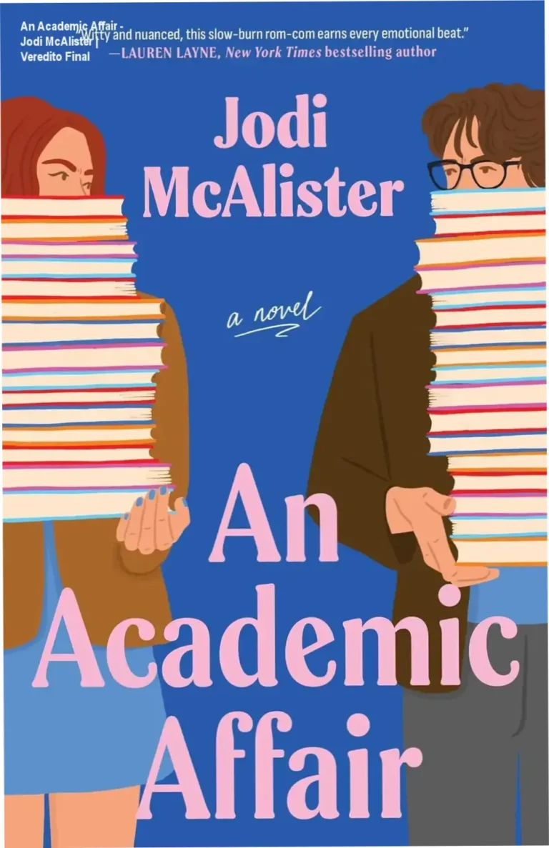 Capa do ebook An Academic Affair de Jodi McAlister sobre romance acadêmico
