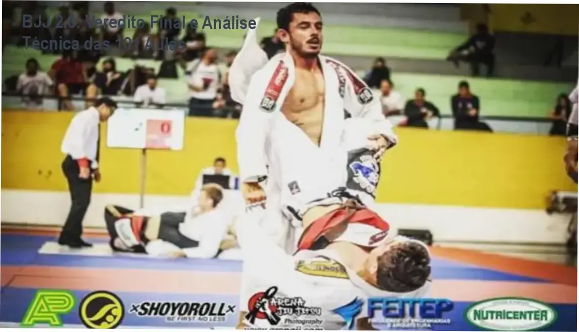 Visão geral da estrutura de aulas do curso BJJ 2.0 de Jiu-Jitsu