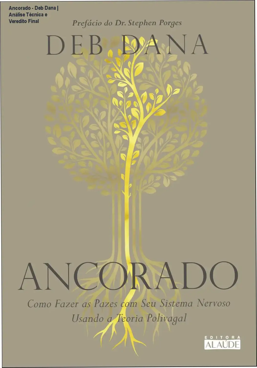 Capa do livro Ancorado de Deb Dana sobre Teoria Polivagal e regulação do sistema nervoso