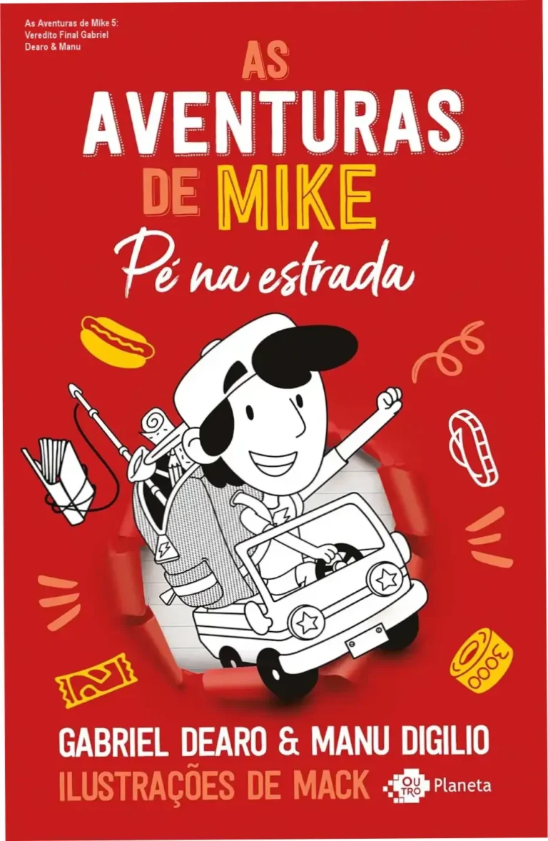 Capa do eBook As Aventuras de Mike 5 Pé na Estrada de Gabriel Dearo e Manu Digilio