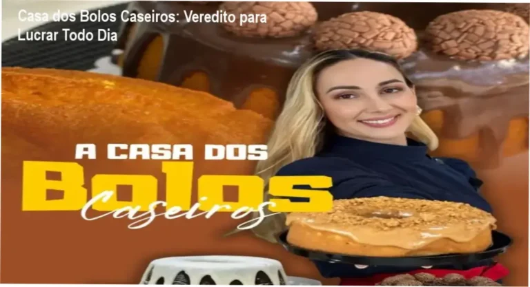 Bolos caseiros profissionais produzidos através do método Casa dos Bolos Caseiros para venda