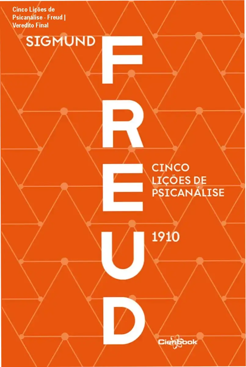Capa do livro Cinco Lições de Psicanálise de Sigmund Freud em formato digital